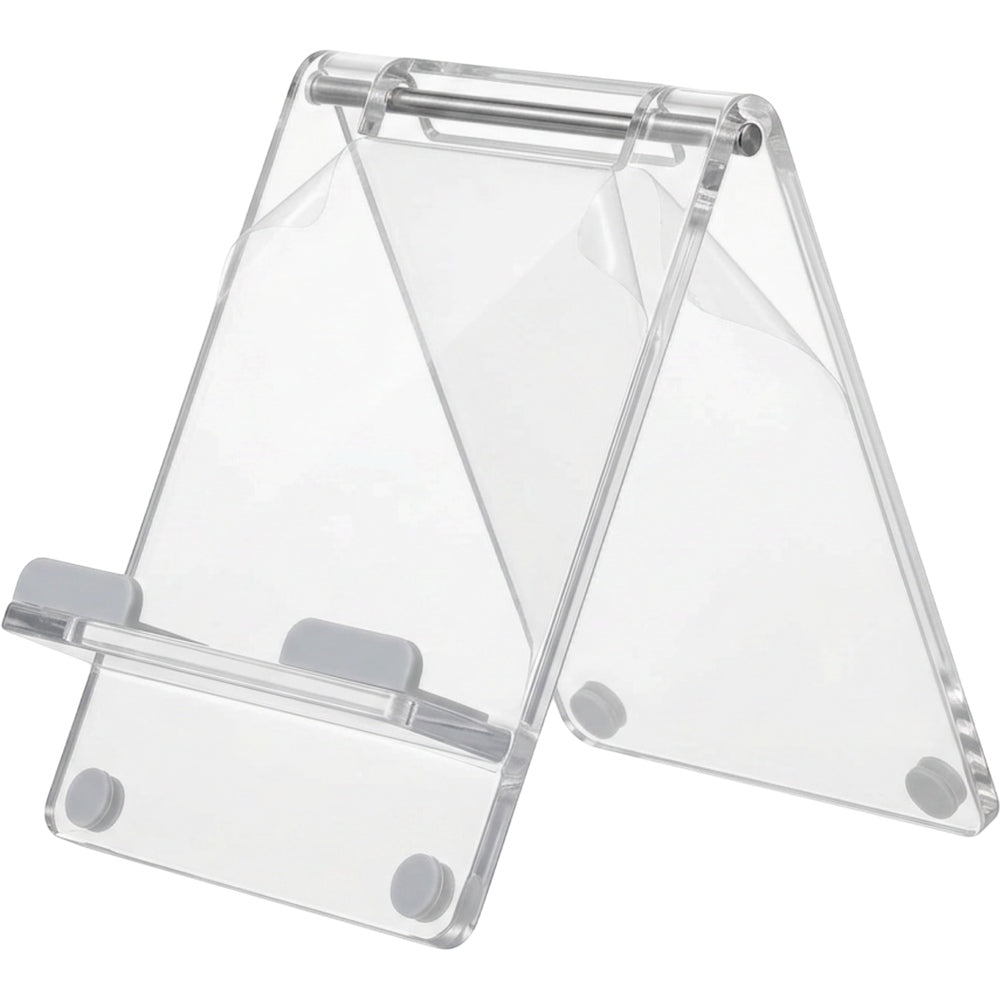 Mbnrc Clear Acrylic Dual-Panel Easel Phone Stand 17 cm - Product view